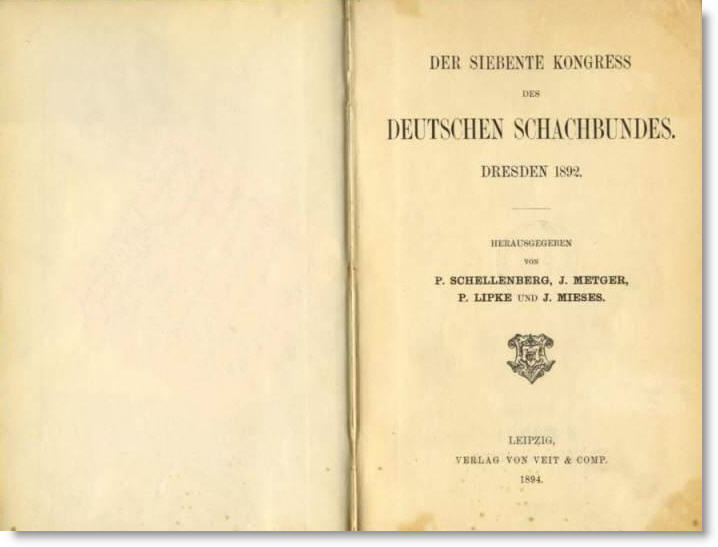 Torneo de ajedrez de Dresden 1892